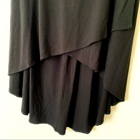 [ Sold ] Black Wrap Skirt by Forever 21, Large - Picture 3 of 6